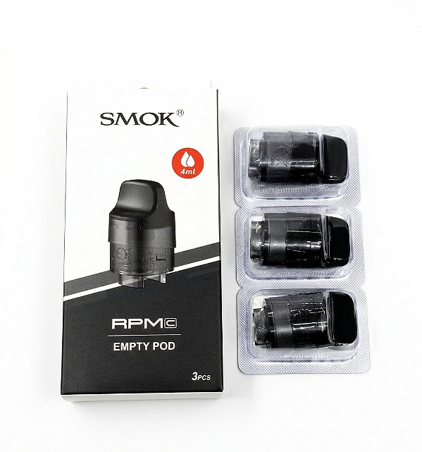 TANQUE SMOK RPM C Pod — Empty Pod | 4 mL | 3 Unidades