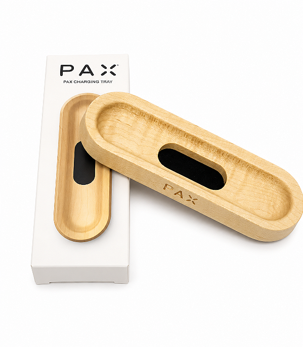 PAX® Wooden Charging Tray — Base Carregadora de Madeira