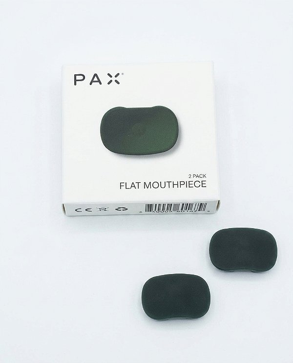 PAX Flat Mouthpiece — Kit com 2 unidades