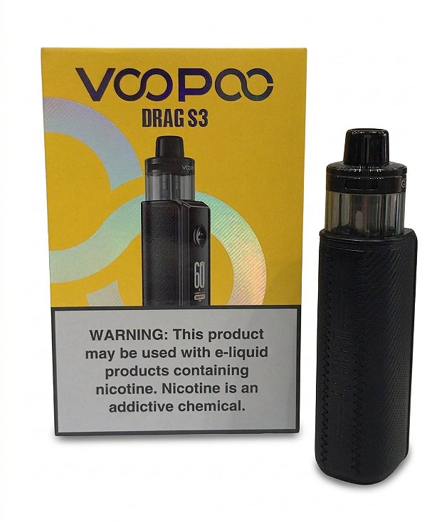 VAPE VOOPOO DRAG S3 – Preto (Black)