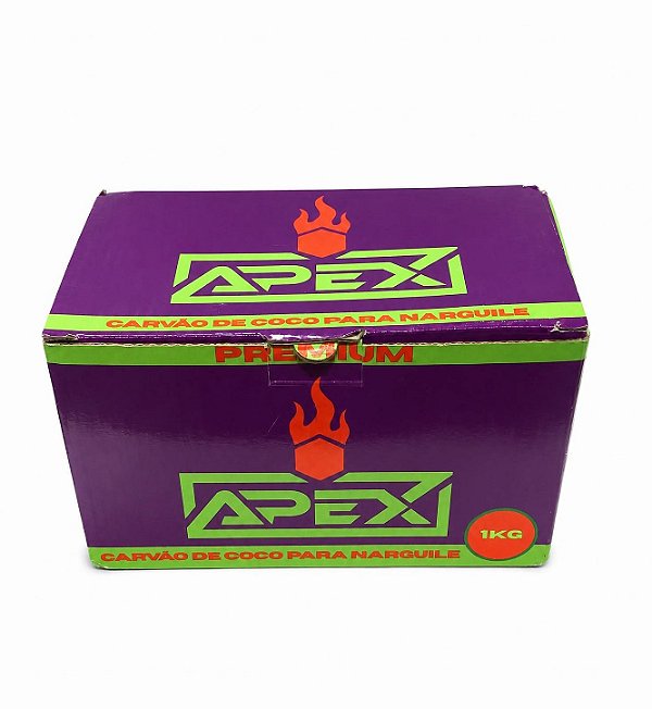 Carvão Apex Premium – 1kg | Carvão de Coco