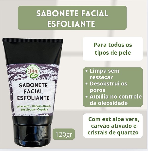 Sabonete Facial Esfoliante