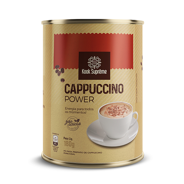 Cappuccino Power Funcional- Lata 180g