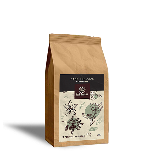 Café Especial 84 pontos Kook Supreme em Grãos - 250g