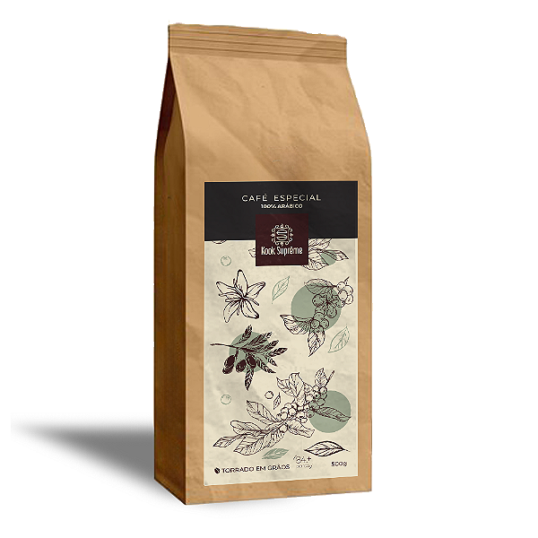 Café Especial 84 pontos Kook Supreme em Grãos - 500g