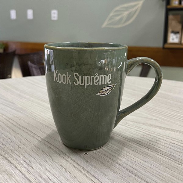 Caneca Maeve em Cerâmica Verde 280ml