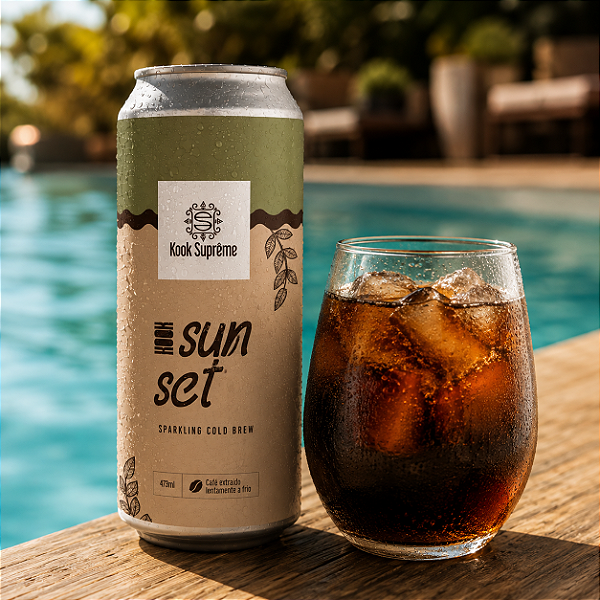 Kook Sun+set — Sparkling Cold Brew Orange & Vanilla