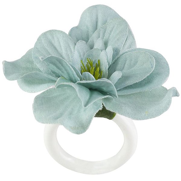 Anel Magnólia Verde Tiffany