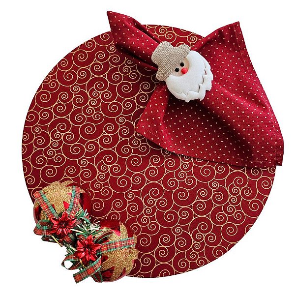 Kit Caracol Vermelho Natal