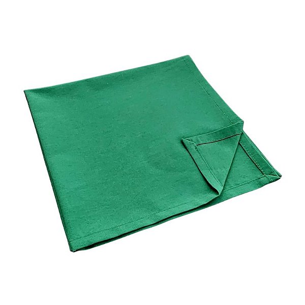 Guardanapo Verde Bandeira Tricoline 100% Algodão