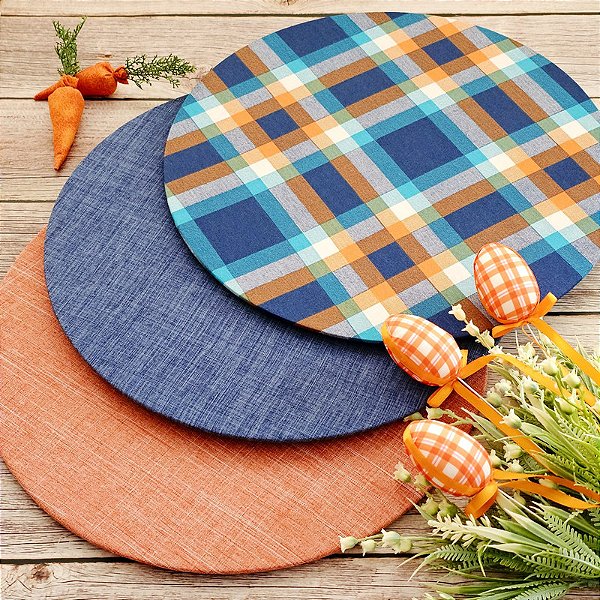 Capa de Sousplat Composê Azul