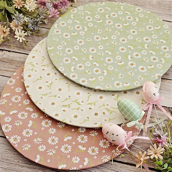 Capa de Sousplat Coleção Margaridas