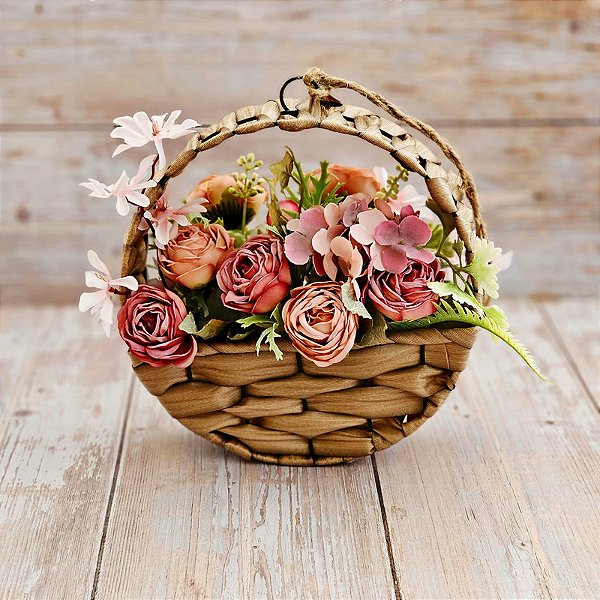 Enfeite Rústico Floral