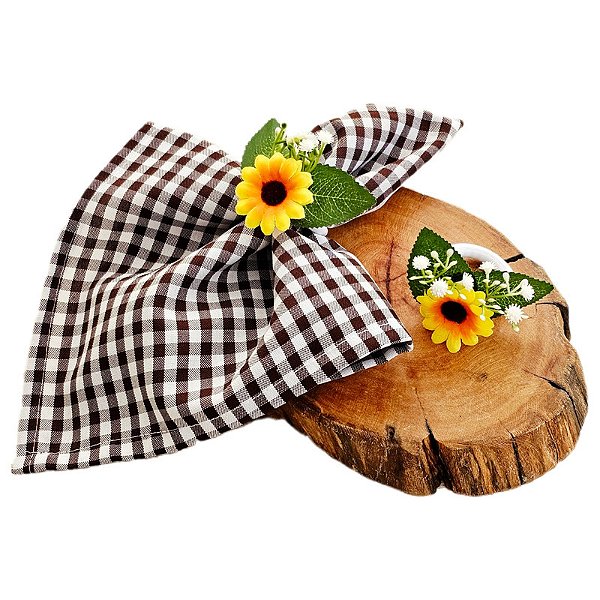 Anel Mini Girassol 7x6 cm