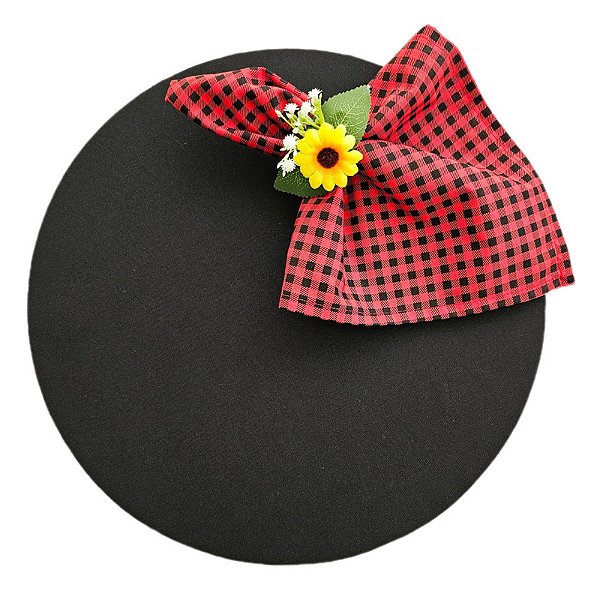Kit Junino Composê Vermelho e Preto