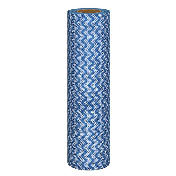Rolo Pano Azul Multiuso 25 Pc