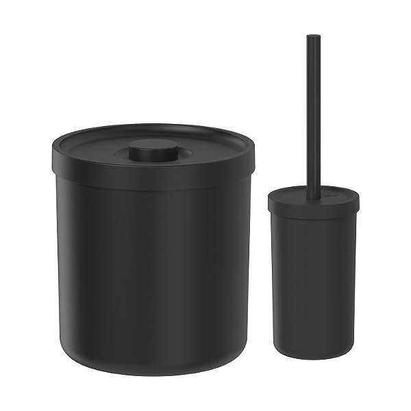 Kit Lixeira e Escova Sanitária Bold