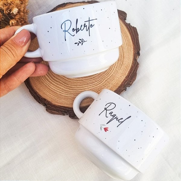 Par Xícaras Personalizadas