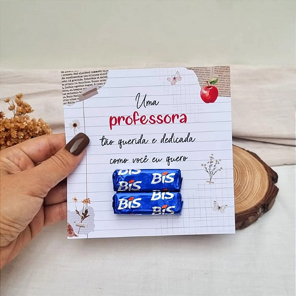 Card Bis Dia dos Professores