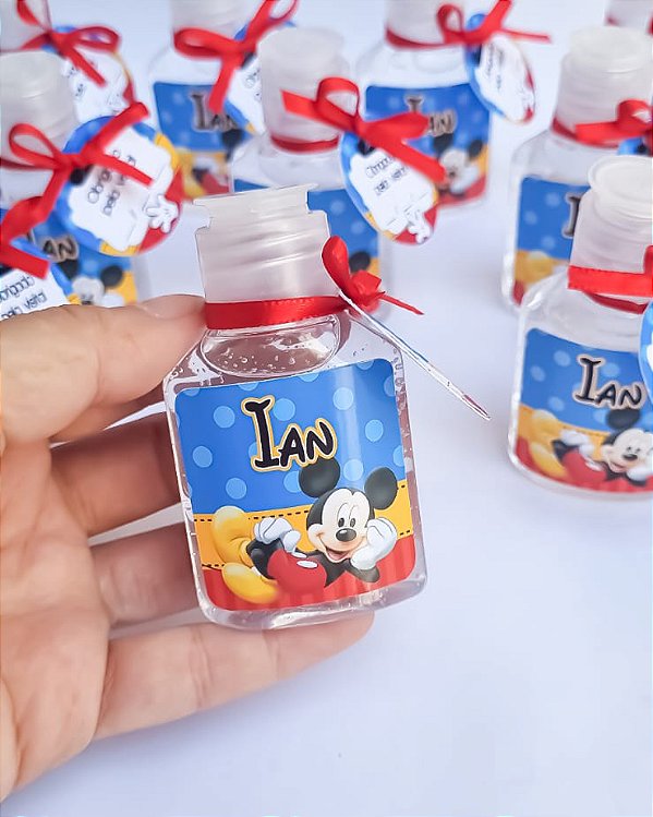 Álcool em gel Mickey Personalizado