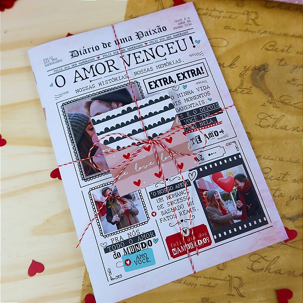 Album de Figurinhas Jornal Namorados