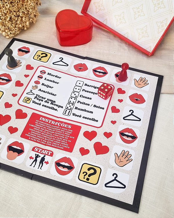 Jogo de tabuleiro Esquenta Casal