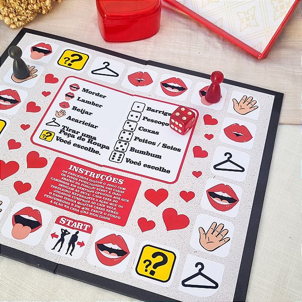 Jogo de tabuleiro Esquenta Casal