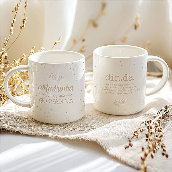 Caneca Padrinhos Consagração