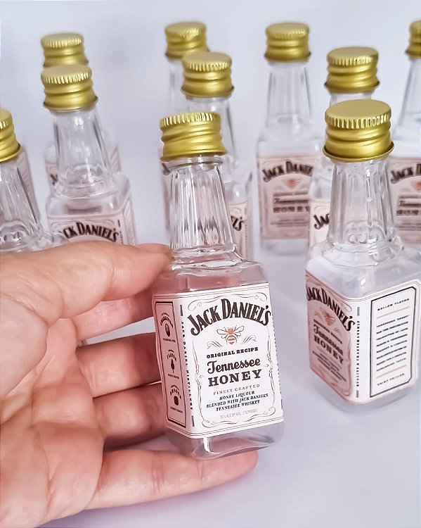 Miniatura Whisky Jack Daniels Honey Personalizada PET
