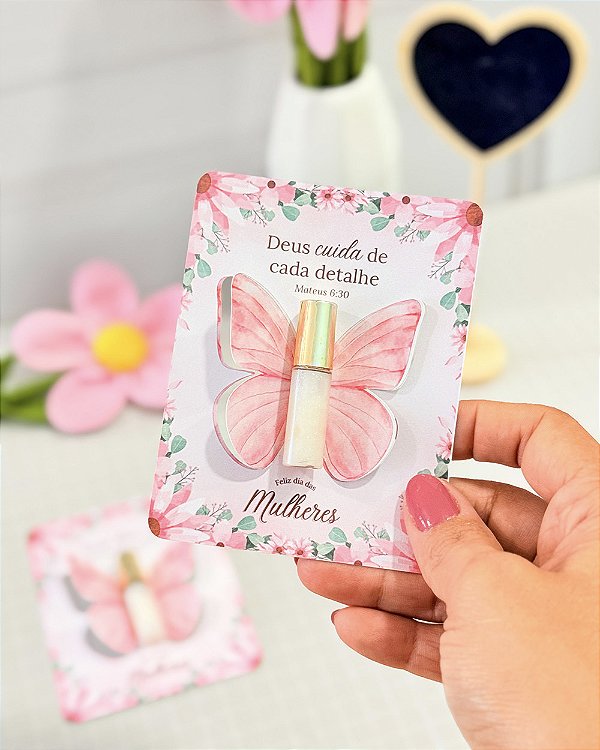 Mini gloss Dia das Mulher