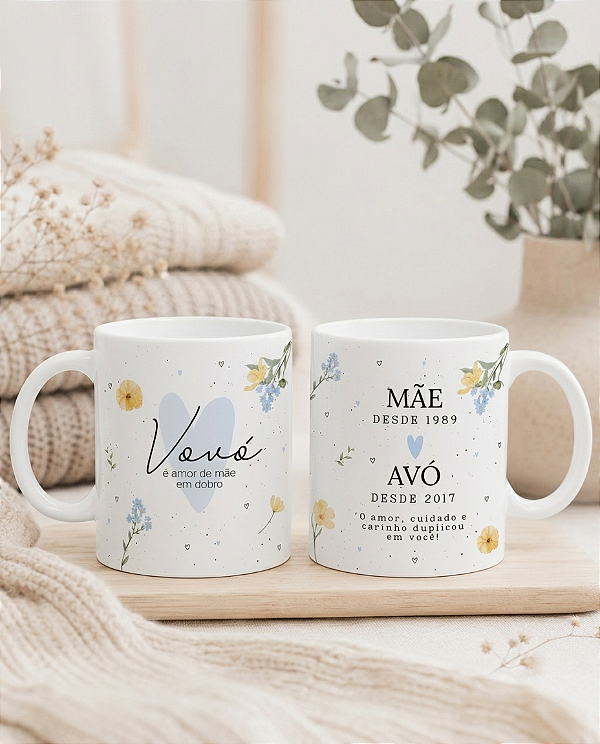 Caneca Personalizada Vovó