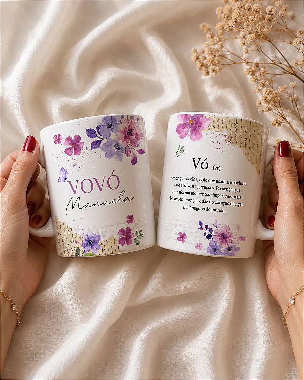 Caneca pesonalizada Vó S.F