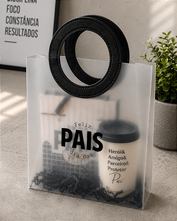 Kit Bloquinho e Copo Café Dia dos Pais