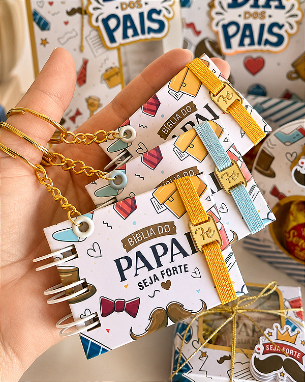 Mini Bíblia Personalizada Papai