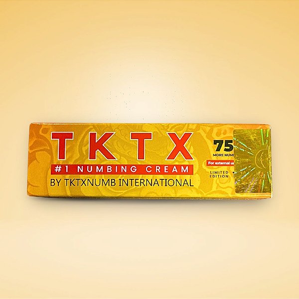 T K T X - POMADA ANESTÉSICA - AMARELA 75%