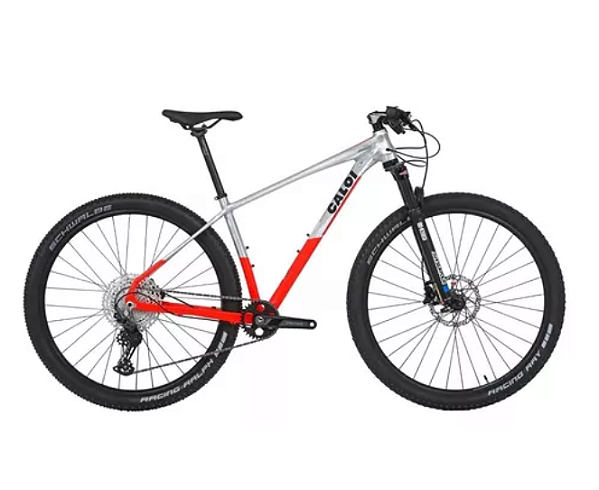 BICICLETA CALOI ELITE ALUMINIO ARO 29 12VEL ALUM/VERM