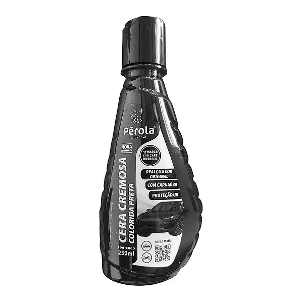 Cera Perola Colorida Preto - 250Ml