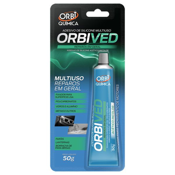 Adesivo Silicone Multiuso Orbived 50Gr Orbi