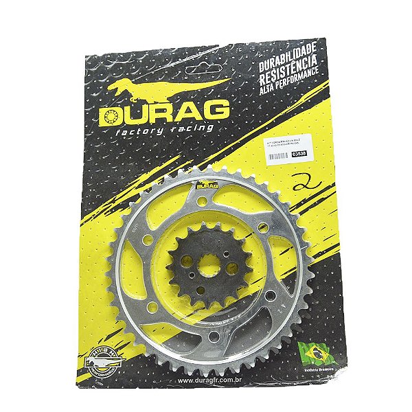 Kit Coroa E Pinhão Vulcan Vn 800 00-05 42/17 dentes Durag