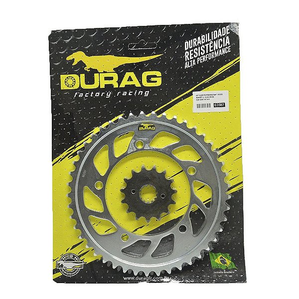 Kit Coroa E Pinhão Gsf 1200S Bandit 06-08 45/15 dentes Durag