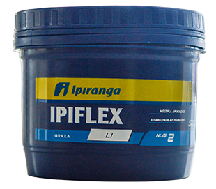 Graxa de Lítio Ipiranga Ipiflex Li 2 - 500Gr