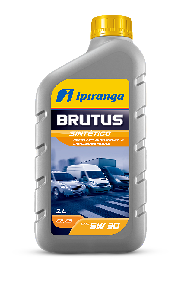 Lubrificante  de Motor Ipiranga Brutus Sintetico 5W30 C2/C3 dexos 2 - 1Lt