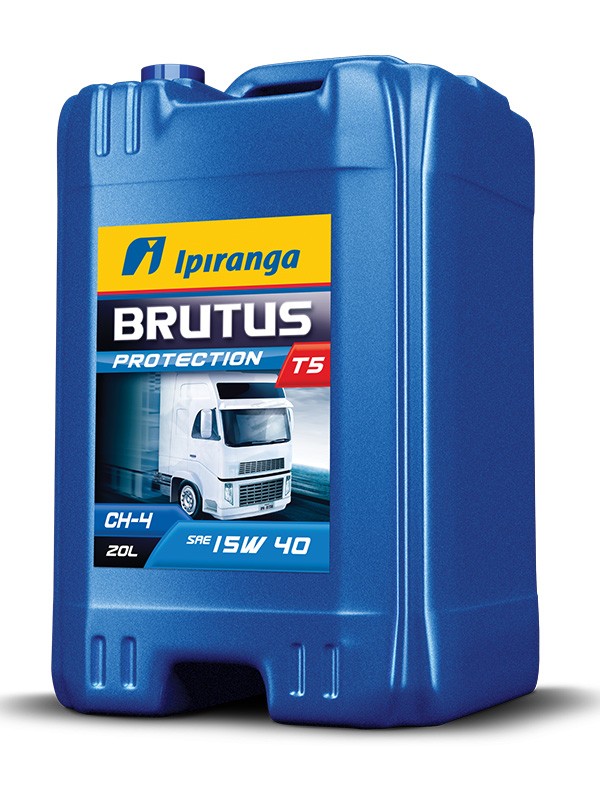 Lubrificante de Motor Ipiranga Brutus Protection T5 15W40 Ch4 (341C) - 20Lt