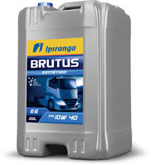 Lubrificante de Motor Ipiranga Brutus Sintetico 10W40 E6 Man 3477 - 20Lt