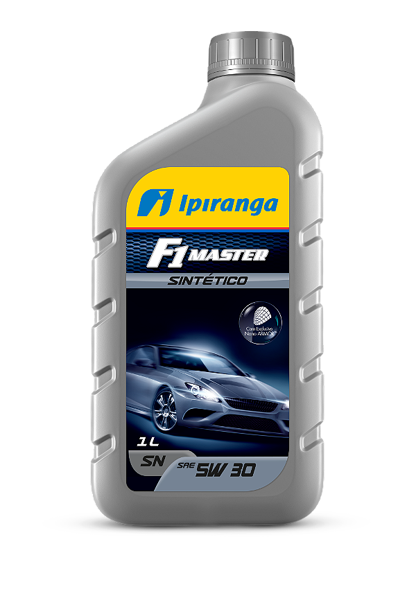 Lubrificante de Motor Ipiranga F1 Master Sintetico 5W30 Sn - 1Lt