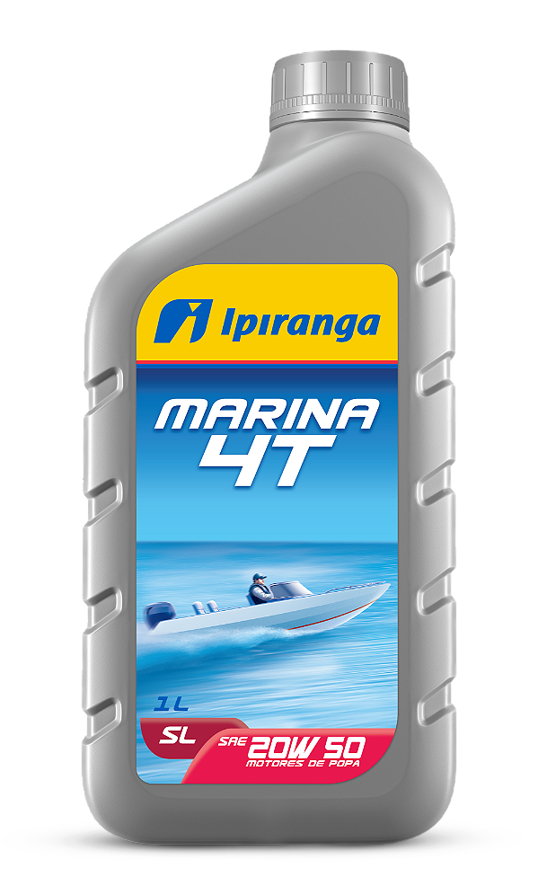 Lubrificante de Motor Ipiranga Marina 4T 20W50 Sl - 1Lt