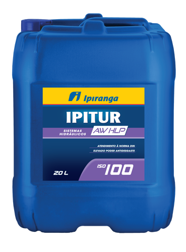 Lubrificante Hidraulico Ipiranga Ipitur Aw Hlp 100 - 20Lt