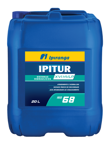 Lubrificante Hidraulico Ipiranga Ipitur Xvi Hvlp 68 - 20Lt