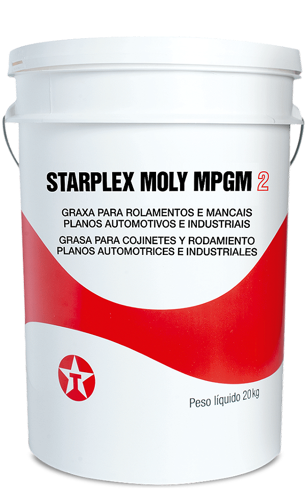 Graxa de Complexo de Litio Texaco Starplex Moly Mpgm 2 - 20Kg