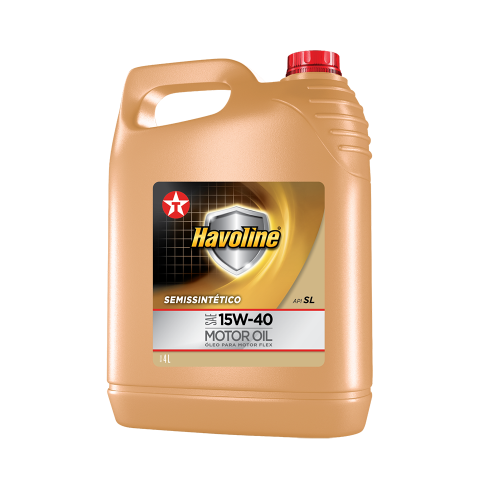 Lubrificante de Motor Havoline Semissintetico 15W40 Sl - 4Lt